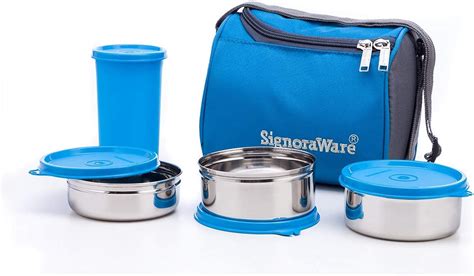 signoraware best steel lunch box set of 4|signoraware glass lunch box.